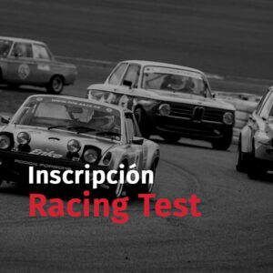 Inscripción racing Test
